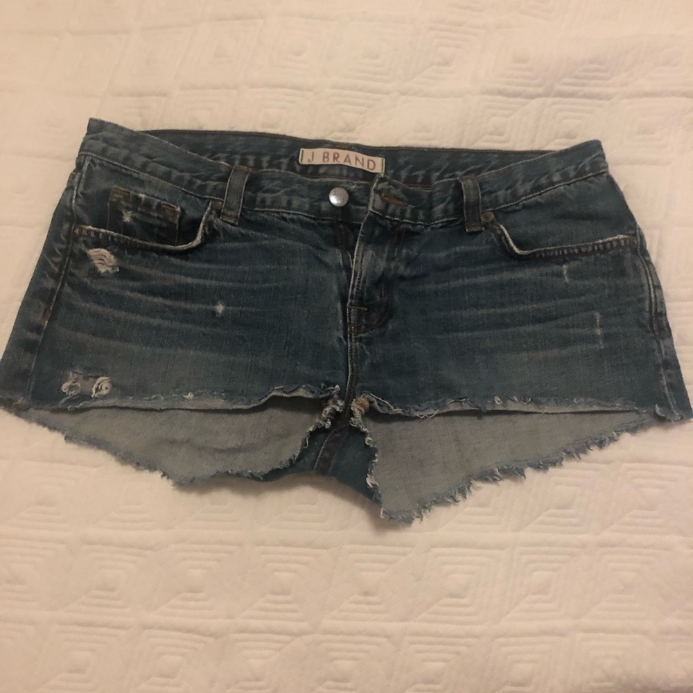J Brand denim cutoffs